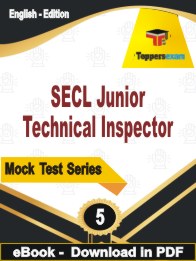 SECL Junior Technical Inspector  PDF Book In English - Practice Set