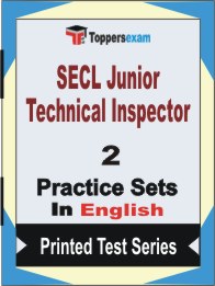 SECL Junior Technical Inspector Book in English - Question Paper / Practice Set