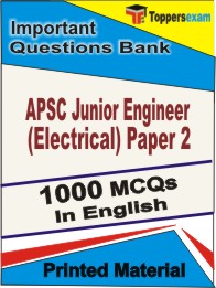 APSC Junior Engineer (Electrical) Paper 2 Book in English - Objective MCQ