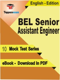 BEL Senior Assistant Engineer Test PDF Book In English - Mock Test/Practice Set