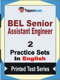 BEL Senior Assistant Engineer Book in English - Question Paper / Practice Set