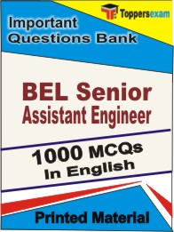 BEL Senior Assistant Engineer Book in English - Objective MCQ