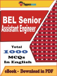 BEL Senior Assistant Engineer PDF Book in English - MCQ / Objective Questions