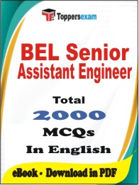 BEL Senior Assistant Engineer PDF Book in English - MCQ / Objective Questions