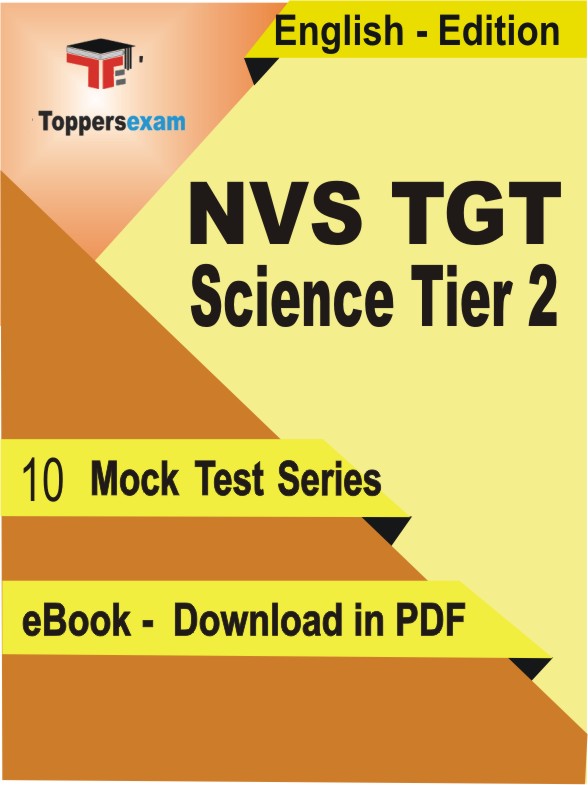 NVS TGT Science (Tier 2) PDF Book In English - Mock Test/Practice Set