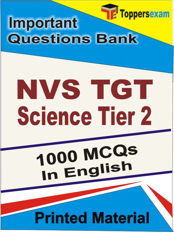 NVS TGT Science (Tier 2) Book in English - Objective MCQ