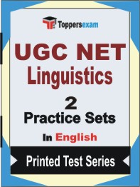 UGC NET Linguistics Book in English - Question Paper / Practice Set