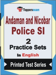 Andaman and Nicobar Police SI Book in English - Question Paper / Practice Set