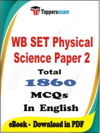 WB SET Physical Science Paper 2 PDF Book in English - MCQ / Objective Questions