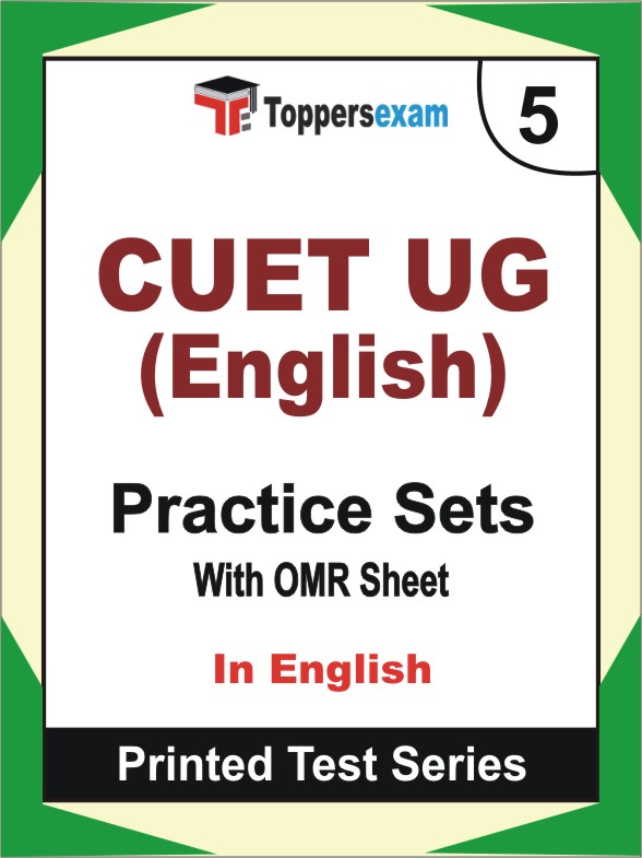 CUET UG (English) Book in English - Mock Test / Practice Set