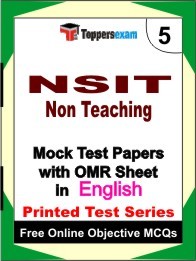 NSIT Non Teaching Exam Mock Test Papers (Book) in English