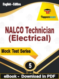NALCO Technician (Electrical) Test PDF Book In English - Practice Set