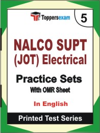 NALCO SUPT (JOT) Electrical Book in English - Mock Test / Practice Set