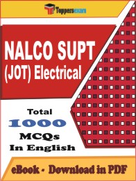 NALCO SUPT (JOT) Electrical PDF Book in English - MCQ / Objective Questions