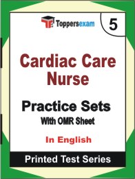 Cardiac Care Nurse Book in English - Mock Test / Practice Set