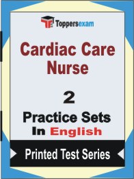 Cardiac Care Nurse Book in English - Question Paper / Practice Set