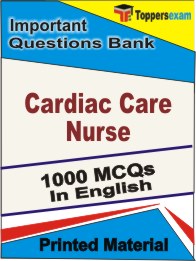 Cardiac Care Nurse Book in English - Objective MCQ