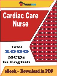 Cardiac Care Nurse PDF Book In English - MCQ / Objective Questions