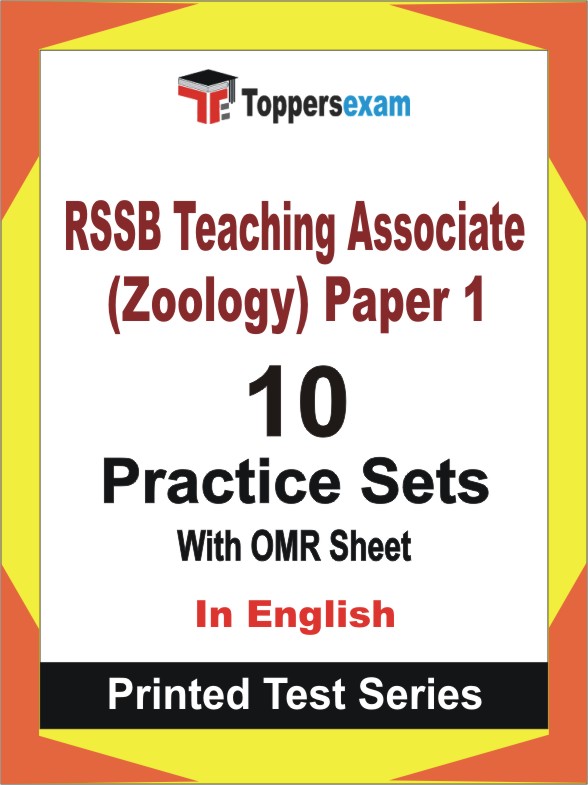 RSSB Teaching Associate (Zoology) Paper 1 Book in English - Practice Set