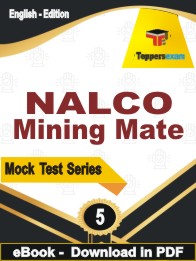 NALCO Mining Mate Test PDF Book In English - Practice Set