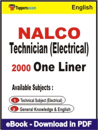 NALCO Technician (Electrical) One Liner Book PDF in English