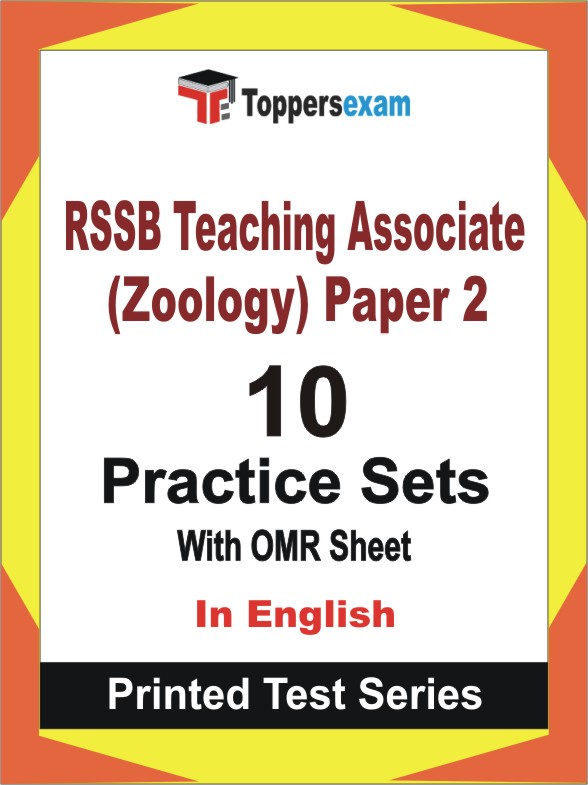 RSSB Teaching Associate (Zoology) Paper 2 Book in English - Practice Set