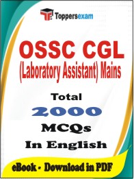 OSSC CGL (Laboratory Assistant) Mains PDF Book in English - MCQ / Objective Questions