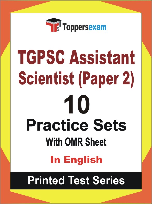 TGPSC Assistant Scientist (Paper 2) Book in English - Practice Set