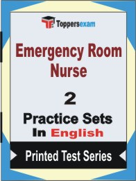 Emergency Room Nurse Book in English - Question Paper / Practice Set