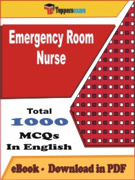 Emergency Room Nurse PDF Book In English - MCQ / Objective Questions