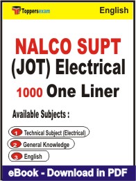 NALCO SUPT (JOT) Electrical One Liner Book PDF in English
