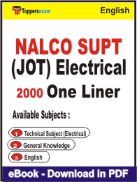 NALCO SUPT (JOT) Electrical One Liner Book PDF in English