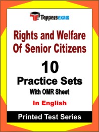 Rights and Welfare of Senior Citizens Book in English - Practice Set