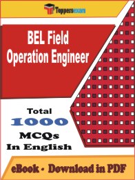 BEL Field Operation Engineer PDF Book In English - MCQ / Objective Questions