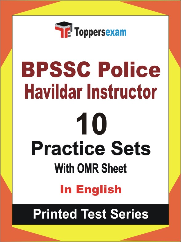 BPSSC Police Havildar Instructor Book in English - Practice Set