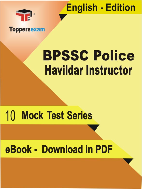 BPSSC Police Havildar Instructor PDF Book In English - Mock Test/Practice Set