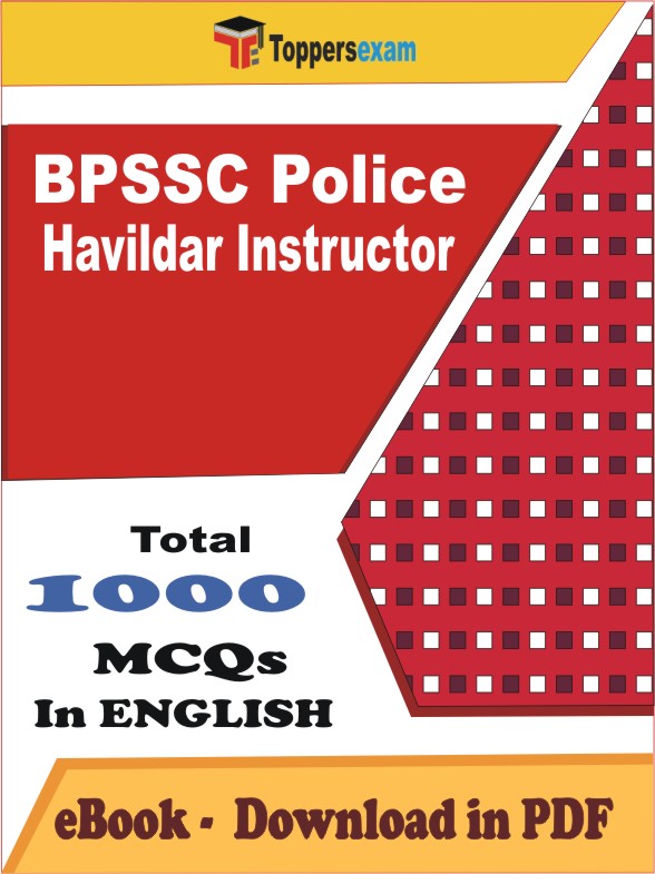 BPSSC Police Havildar Instructor PDF Book In English - MCQ / Objective Questions