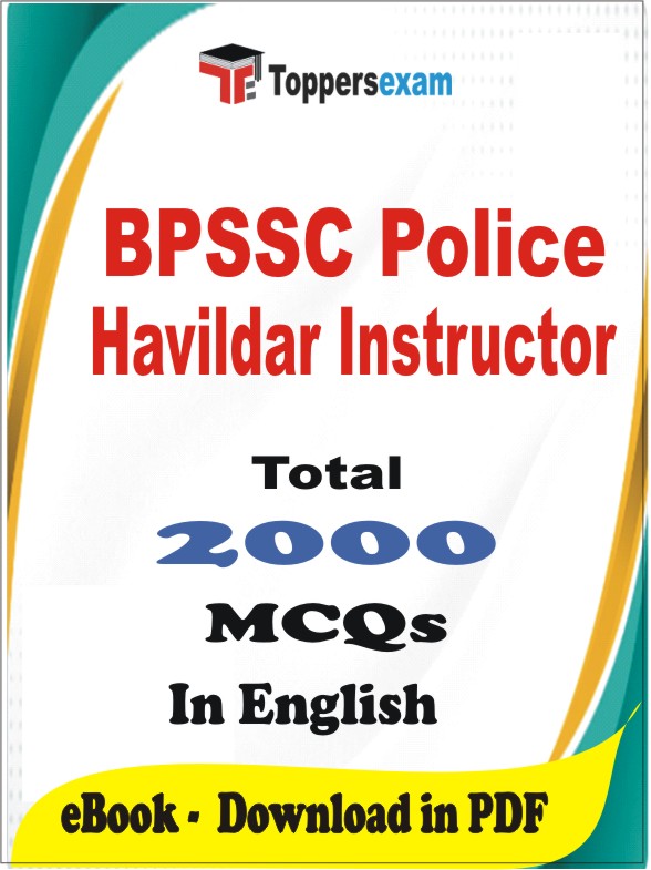 BPSSC Police Havildar Instructor PDF Book In English - MCQ / Objective Questions