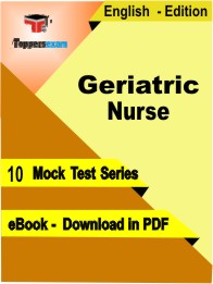 Geriatric Nurse PDF Book In English - Mock Test/Practice Set
