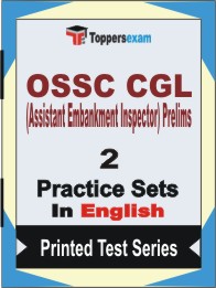 OSSC CGL (Assistant Embankment Inspector) Prelims Book in English - Question Paper / Practice Set