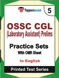 OSSC CGL (Laboratory Assistant) Prelims Book in English - Mock Test / Practice Set