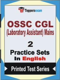 OSSC CGL (Laboratory Assistant) Mains Book in English - Question Paper / Practice Set