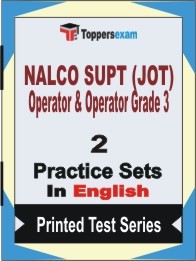 NALCO SUPT (JOT) Operator & Operator Grade 3 Book in English - Question Paper / Practice Set