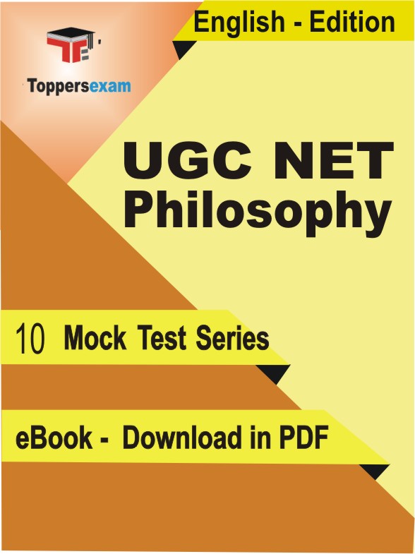 UGC NET Philosophy PDF Book In English - Mock Test/Practice Set
