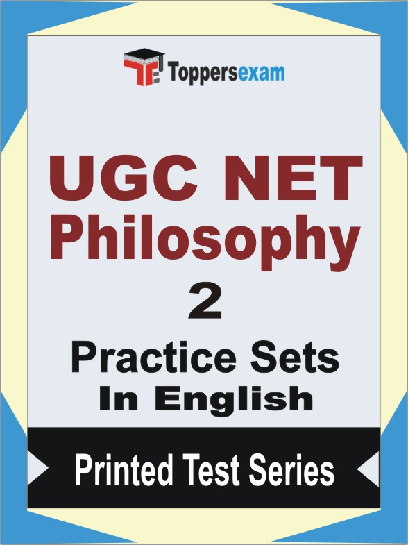UGC NET Philosophy Book in English - Question Paper / Practice Set