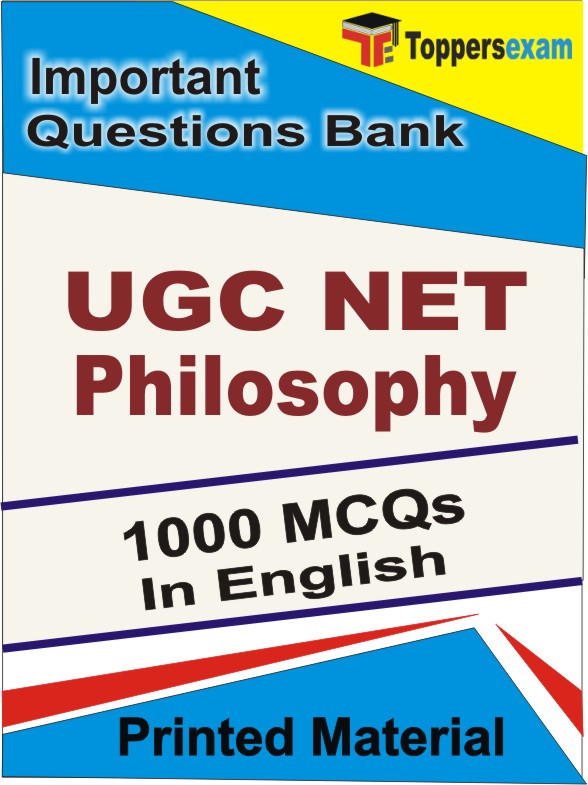 UGC NET Philosophy Book in English - Objective MCQ