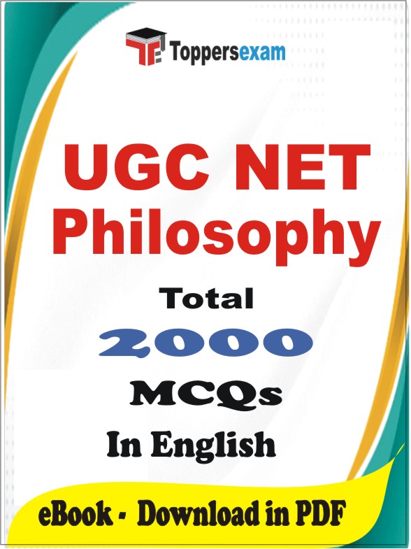 UGC NET Philosophy PDF Book In Englsih - MCQ / Objective Questions