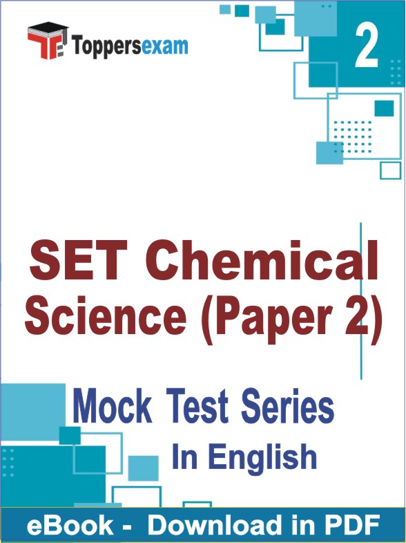 SET Chemical Science (Paper 2) PDF Book In English - Question Paper