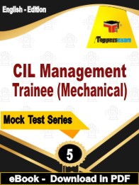 CIL Management Trainee (Mechanical)   PDF Book In English - Practice Set