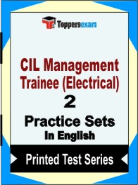 CIL Management Trainee (Electrical) Book in English - Question Paper / Practice Set
